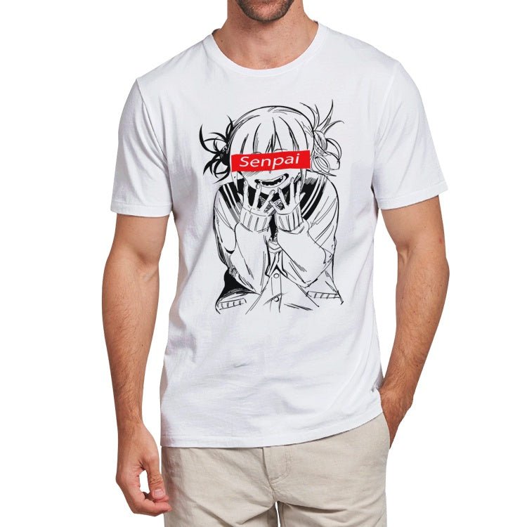 "Drooling Senpai" - Hentai Tee - Nikkoto
