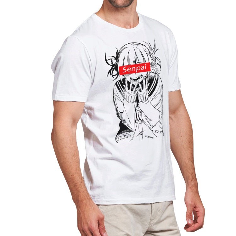 "Drooling Senpai" - Hentai Tee - Nikkoto