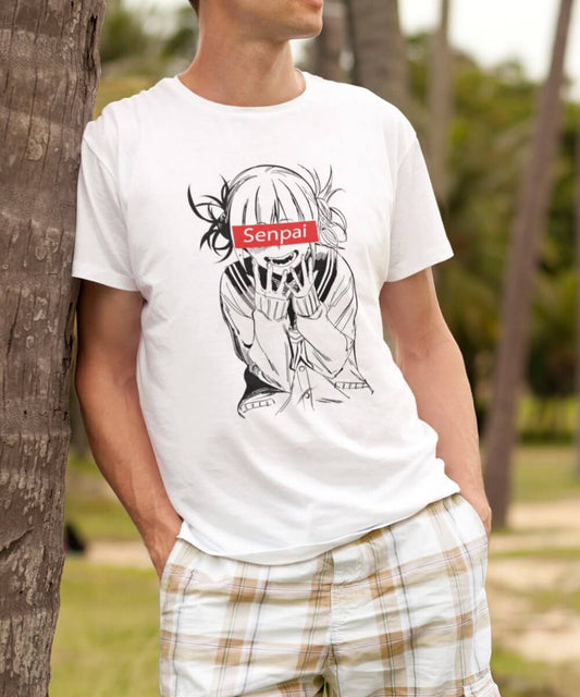 "Drooling Senpai" - Hentai Tee - Nikkoto