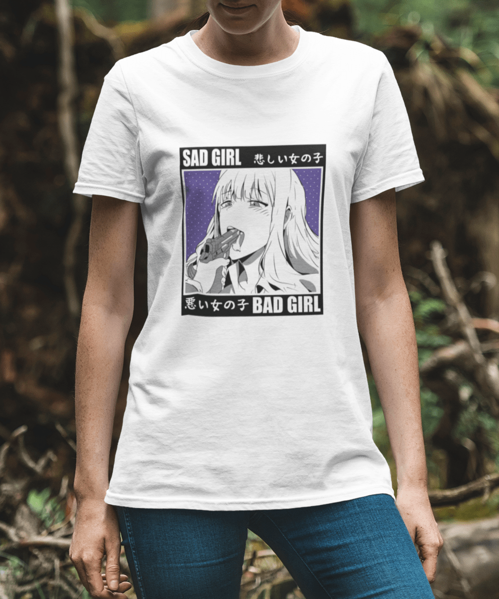 "Sad Girl - Bad Girl" - Hentai Tee - Nikkoto