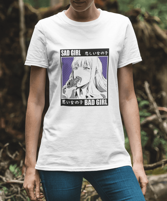"Sad Girl - Bad Girl" - Hentai Tee - Nikkoto